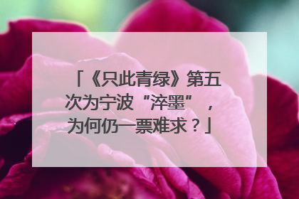 《只此青绿》第五次为宁波“淬墨”，为何仍一票难求？