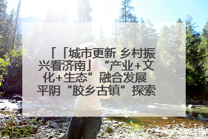 「城市更新 乡村振兴看济南」“产业+文化+生态”融合发展 平阴“胶乡古镇”探索振兴路径成效显著
