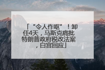 “令人作呕”！卸任4天，马斯克痛批特朗普政府税改法案，白宫回应