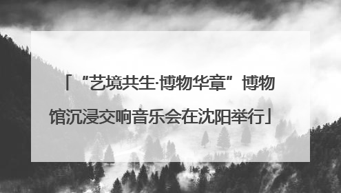 “艺境共生·博物华章”博物馆沉浸交响音乐会在沈阳举行