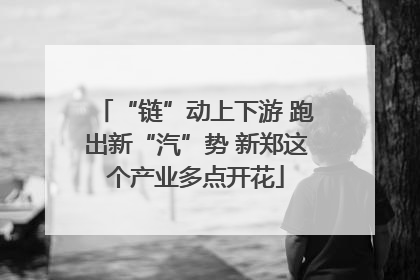 “链”动上下游 跑出新“汽”势 新郑这个产业多点开花