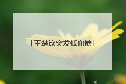 王楚钦突发低血糖