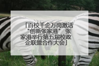 百校千企万岗激活“创新张家港” 张家港举行第五届校政企联盟合作大会