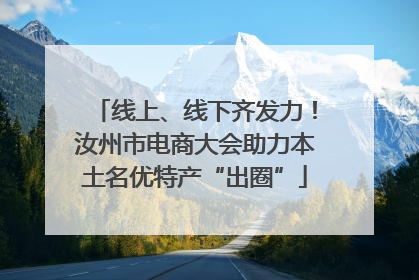 线上、线下齐发力！汝州市电商大会助力本土名优特产“出圈”