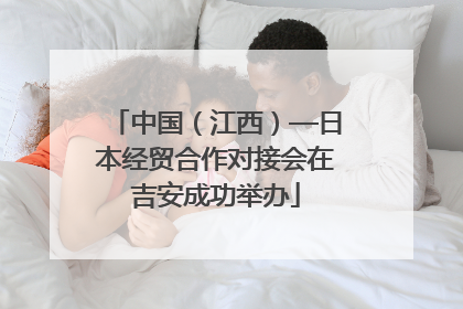 中国（江西）—日本经贸合作对接会在吉安成功举办