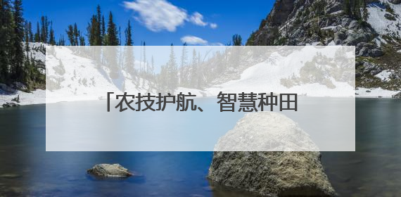 农技护航、智慧种田 “三夏”时节各地都在抢农时 忙耕种