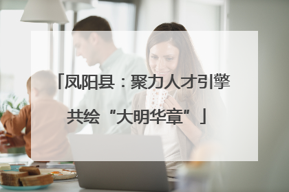 凤阳县：聚力人才引擎 共绘“大明华章”