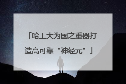 哈工大为国之重器打造高可靠“神经元”