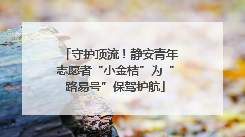 守护顶流！静安青年志愿者“小金桔”为“路易号”保驾护航