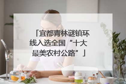 宜都青林谜镇环线入选全国“十大最美农村公路”