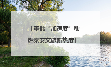 审批“加速度”助燃泰安文旅新热度