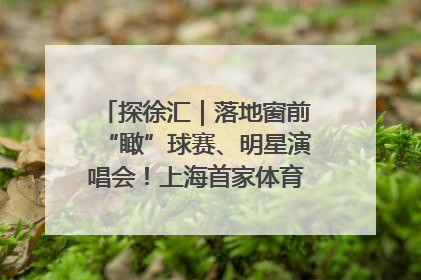 探徐汇｜落地窗前“瞰”球赛、明星演唱会！上海首家体育特色高端酒店亮相
