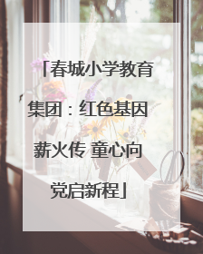 春城小学教育集团：红色基因薪火传 童心向党启新程
