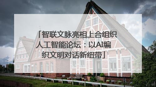 智联文脉亮相上合组织人工智能论坛：以AI编织文明对话新纽带