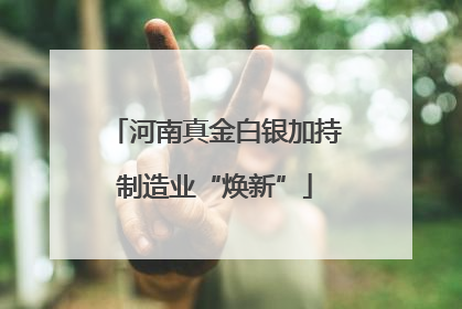 河南真金白银加持制造业“焕新”