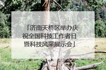 济南天桥区举办庆祝全国科技工作者日暨科技风采展示会