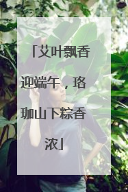 艾叶飘香迎端午，珞珈山下粽香浓