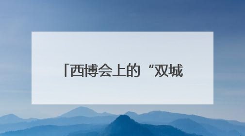 西博会上的“双城交响”：四川六市州共展成渝协同发展画卷｜西博视界