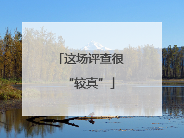 这场评查很“较真”