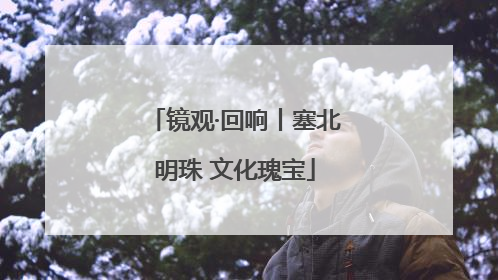 镜观·回响丨塞北明珠 文化瑰宝