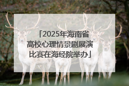 2025年海南省高校心理情景剧展演比赛在海经院举办