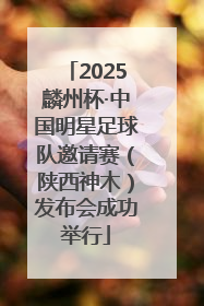 2025麟州杯·中国明星足球队邀请赛（陕西神木）发布会成功举行