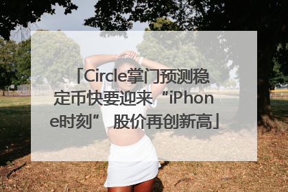 Circle掌门预测稳定币快要迎来“iPhone时刻” 股价再创新高