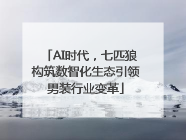 AI时代，七匹狼构筑数智化生态引领男装行业变革
