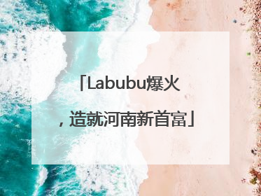 Labubu爆火，造就河南新首富
